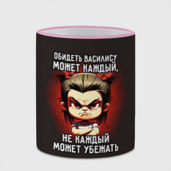 Кружка 3D Обидеть Василису может каждый, цвет: 3D-розовый кант — фото 2