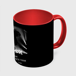 Кружка 3D Depeche Mode - Music for the Masses tour, цвет: 3D-белый + красный