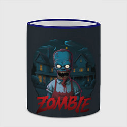 Кружка 3D Zombie Simpsons, цвет: 3D-синий кант — фото 2