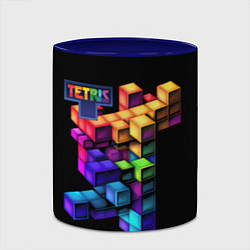 Кружка 3D Tetris game, цвет: 3D-белый + синий — фото 2