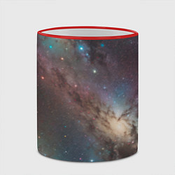 Кружка 3D Бескрайняя Вселенная, цвет: 3D-красный кант — фото 2