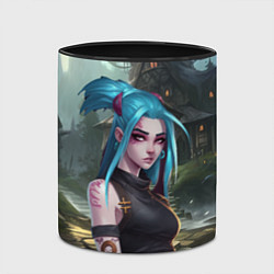 Кружка 3D Jinx art, цвет: 3D-белый + черный — фото 2