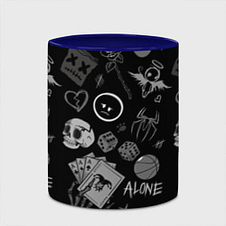 Кружка 3D Sad art, цвет: 3D-белый + синий — фото 2