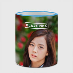 Кружка 3D Blackpink Jisoo, цвет: 3D-небесно-голубой кант — фото 2