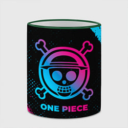 Кружка 3D One Piece - neon gradient, цвет: 3D-зеленый кант — фото 2