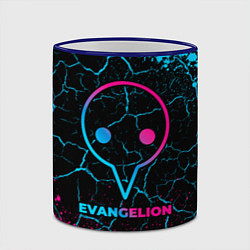Кружка 3D Evangelion - neon gradient, цвет: 3D-синий кант — фото 2