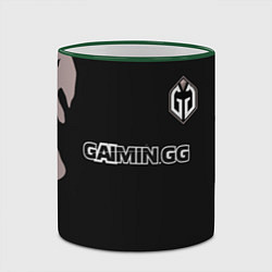 Кружка 3D Gaimin Gladiators Splash, цвет: 3D-зеленый кант — фото 2