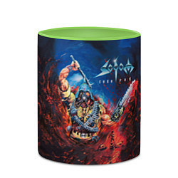 Кружка 3D Sodom Cod red, цвет: 3D-белый + светло-зеленый — фото 2