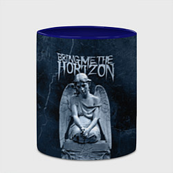 Кружка 3D Bring Me The Horizon Angel, цвет: 3D-белый + синий — фото 2