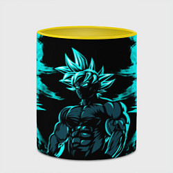 Кружка 3D Goku - Dragon ball, цвет: 3D-белый + желтый — фото 2