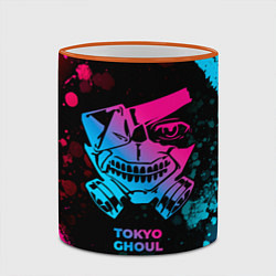 Кружка 3D Tokyo Ghoul - neon gradient, цвет: 3D-оранжевый кант — фото 2