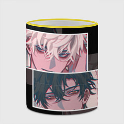 Кружка 3D Link Click, цвет: 3D-желтый кант — фото 2