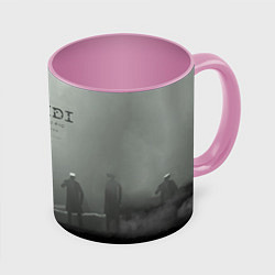 Кружка 3D Skibisi toilet Camera men, цвет: 3D-белый + розовый