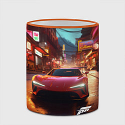 Кружка 3D Forza Horizon Tokio, цвет: 3D-оранжевый кант — фото 2