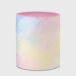 Кружка 3D Tie dye из сериала убийства в одном здании, цвет: 3D-белый + розовый — фото 2