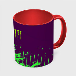 Кружка 3D Monster energy taurin, цвет: 3D-белый + красный