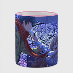 Кружка 3D Toradora Тайга Рюдзи, цвет: 3D-розовый кант — фото 2