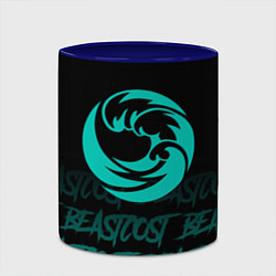 Кружка 3D Beastcoast, цвет: 3D-белый + синий — фото 2