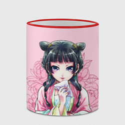 Кружка 3D Маомао - Монолог фармацевта, цвет: 3D-красный кант — фото 2