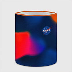 Кружка 3D Nasa gradient sportcolor, цвет: 3D-оранжевый кант — фото 2