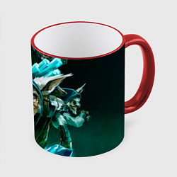 Кружка 3D Мипо Дота, цвет: 3D-красный кант