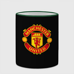 Кружка 3D Manchester United fc club, цвет: 3D-зеленый кант — фото 2