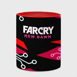 Кружка 3D Farcry new dawn, цвет: 3D-белый + красный — фото 2