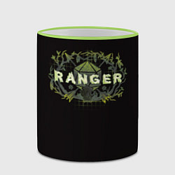Кружка 3D Ranger - DnD, цвет: 3D-светло-зеленый кант — фото 2
