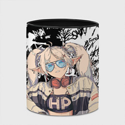 Кружка 3D Фрирен граффити, цвет: 3D-белый + черный — фото 2