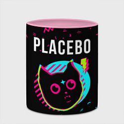 Кружка 3D Placebo - rock star cat, цвет: 3D-белый + розовый — фото 2