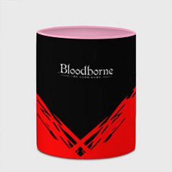Кружка 3D Bloodborne souls краски, цвет: 3D-белый + розовый — фото 2