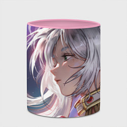 Кружка 3D Sousou no Frieren, цвет: 3D-белый + розовый — фото 2