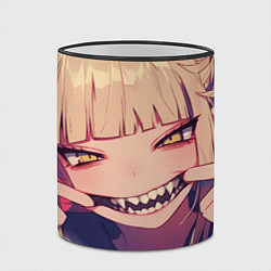 Кружка 3D Моя геройская академия Himiko Toga, цвет: 3D-черный кант — фото 2