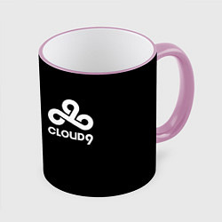 Кружка 3D Cloud9 team, цвет: 3D-розовый кант