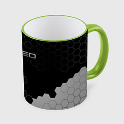 Кружка 3D Exceed, цвет: 3D-светло-зеленый кант