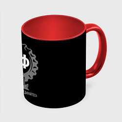 Кружка 3D Скуф клуб, цвет: 3D-белый + красный
