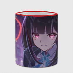 Кружка 3D Honkai Star Rail Sparkle smile, цвет: 3D-красный кант — фото 2