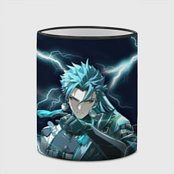 Кружка 3D Джиян - Грозовые волны, цвет: 3D-черный кант — фото 2