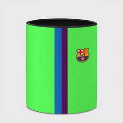 Кружка 3D Barcelona fc sport line, цвет: 3D-белый + черный — фото 2