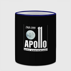 Кружка 3D Apollo space, цвет: 3D-синий кант — фото 2