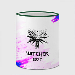 Кружка 3D The Witcher colors neon, цвет: 3D-зеленый кант — фото 2