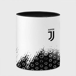 Кружка 3D Juventus sport steel, цвет: 3D-белый + черный — фото 2