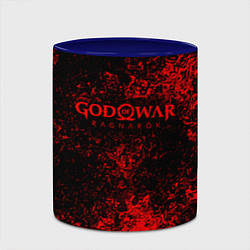 Кружка 3D God of war ragnar blood, цвет: 3D-белый + синий — фото 2