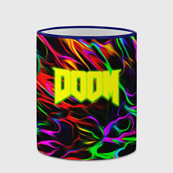 Кружка 3D Doom optical colors, цвет: 3D-синий кант — фото 2