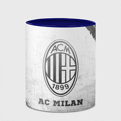 Кружка 3D AC Milan - white gradient, цвет: 3D-белый + синий — фото 2