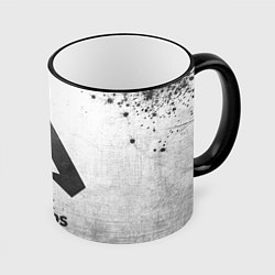 Кружка 3D Apex Legends - white gradient, цвет: 3D-черный кант