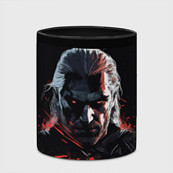 Кружка 3D The Witcher dark style, цвет: 3D-белый + черный — фото 2