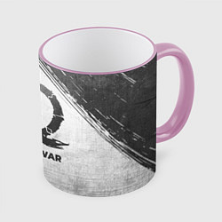 Кружка 3D God of War - white gradient, цвет: 3D-розовый кант