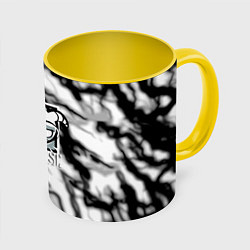 Кружка 3D Rainbow six storm black, цвет: 3D-белый + желтый