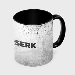 Кружка 3D Berserk - white gradient по-горизонтали, цвет: 3D-белый + черный